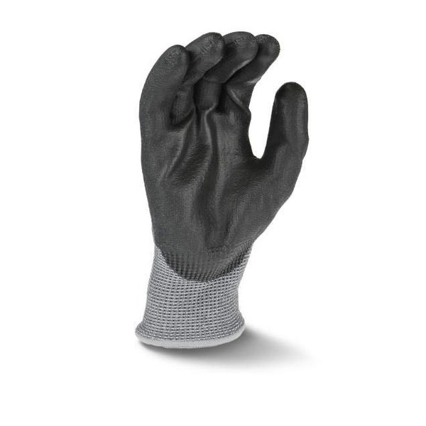 Radians Radians¬Æ Axis‚Ñ¢ Cut Resistant Polyurethane Palm Gloves, Gray/ Black, S, 1 Pair RWG560S